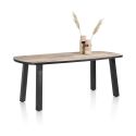 Avalox, table de bar ovale 180 x 110 cm - 4 pieds - Henders and Hazel