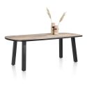 Avalox, table de bar ovale 240 x 110 cm - 4 pieds - Henders and Hazel