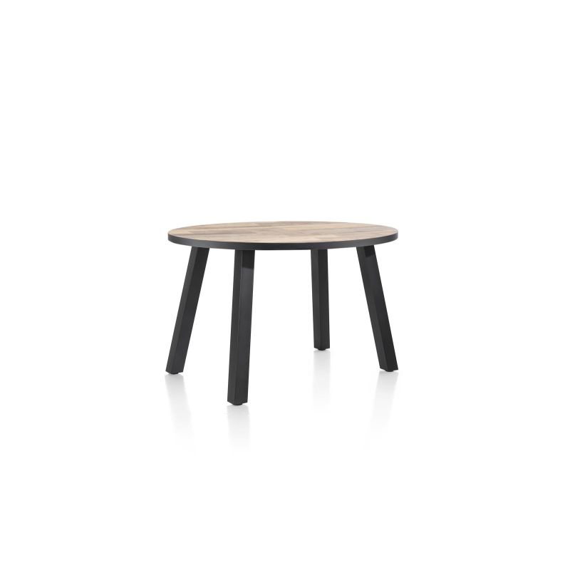 Avalox, table de bar ronde 130 x 110 cm - 4 pieds - Henders and Hazel