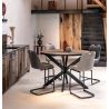 Avalox, table de bar ronde 130 x 110 cm - pied central - Henders and Hazel