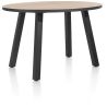 Avalox, table de bar ronde 150 x 120 cm - 4 pieds - Henders and Hazel