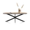 Avalox, table ovale 180 x 110 cm - pied central - Henders and Hazel
