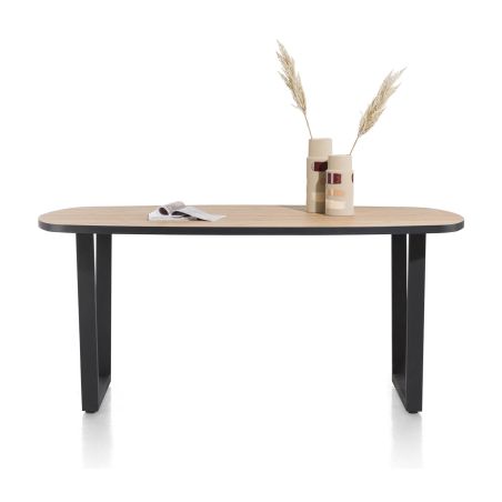 Avalox, table ovale 210 x 110 cm - pieds v - Henders and Hazel