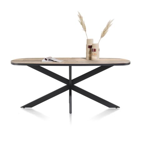Avalox, table ovale 210 x 110 cm - pied central - Henders and Hazel