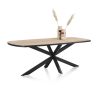 Avalox, table ovale 210 x 110 cm - pied central - Henders and Hazel