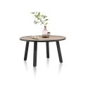 Avalox, table ronde 130 x 110 cm - 4 pieds - Henders and Hazel