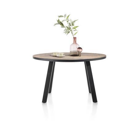 Avalox, table ronde 130 x 110 cm - 4 pieds - Henders and Hazel