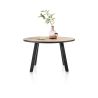 Avalox, table ronde 130 x 110 cm - 4 pieds - Henders and Hazel