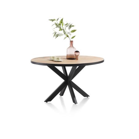 Avalox, table ronde 130 x 110 cm - pied central - Henders and Hazel