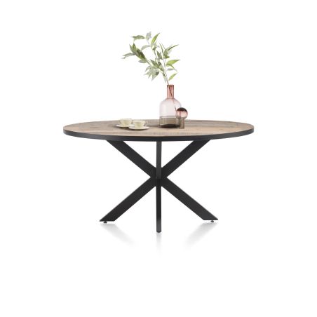 Avalox, table ronde 150 x 120 cm - pied central - Henders and Hazel