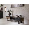 Avalon, meuble tv 200 cm. - 2-tiroirs + 1-niche - Henders&Hazel