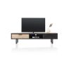 Avalon, meuble tv 200 cm. - 2-tiroirs + 1-niche - Henders&Hazel