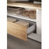 Meuble TV 156 cm CRONOS BLANC CADIZ V2 avec LED inclus