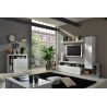 Buffet design 2 portes BURGA BETON 108 cm