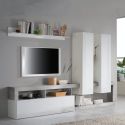 Ensemble meuble TV design BURGA BETON 277 cm