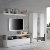 Ensemble meuble TV design BURGA BETON 277 cm