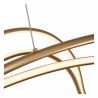 Suspension SARDANA - 160 cm - Or Mat / Laiton - de la marque LUCIDE | Premium