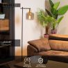 Lampadaire JOANET- 1xE27 - Fumé - de la marque LUCIDE