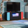 Meuble TV DARIUS avec éclairage LED inclus
