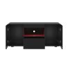 Meuble TV DARIUS avec éclairage LED inclus