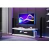 Meuble TV 180 cm DARIUS PLAY avec éclairage LED inclus