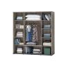 Armoire 200 cm CASPIAN avec 2 portes coulissantes
