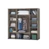 Armoire 240 cm CASPIAN avec 2 portes coulissantes