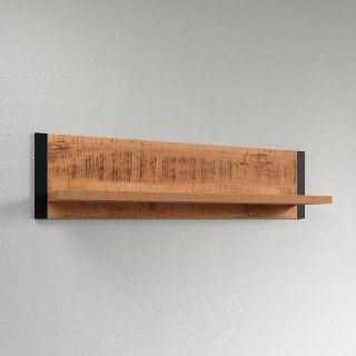 Etagère murale 110 cm MABEL en décor bois de manguier