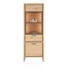 Nystead, vitrine 70 cm - 1-porte de verre + 1-porte (+ LED) - Henders and Hazel