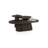 Ravello, table d'appoint 45 x 45 cm - en teinte basalte ou dune - Henders and Hazel