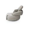 Hollywood, Homecinema fauteuil pivotant, tissu Cloudy, dos réglable, électrique repose - Henders and Hazel