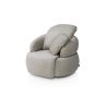Hollywood, Homecinema fauteuil pivotant, tissu Cloudy dos réglable, électrique repose, incl. bat - Henders and Hazel