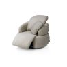 Hollywood, Homecinema fauteuil pivotant, tissu Cloudy dos réglable, électrique repose, incl. bat - Henders and Hazel