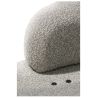 Hollywood, homecinema fauteuil pivotant xl, tissu cloudy, dos réglable, électrique repose - Henders and Hazel