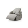 Hollywood, homecinema fauteuil pivot. xl, tissu cloudy dos réglable, électriq repose, incl. batt - Henders and Hazel