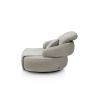 Hollywood, homecinema fauteuil pivot. xl, tissu cloudy dos réglable, électriq repose, incl. batt - Henders and Hazel