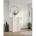 Armoire a chaussures 2 portes HOLDEN en cachemire/mercure - hauteur 114 cm