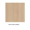 Armoire a chaussures HOLDEN avec 3 portes/1 tiroir en blanc/chêne Lindberg - hauteur 114 cm