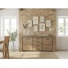 Buffet ANTONIO de style moderne en décor chêne français