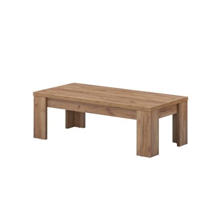 Table basse ANTONIO en décor chêne français