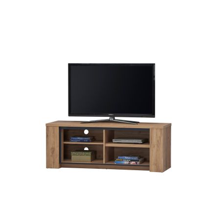 Meuble TV 145 cm ANTONIO en décor chêne français