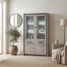 Vitrine 115 cm CELIA de style contemporain