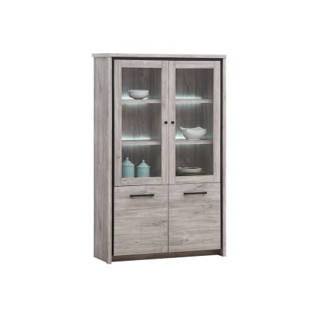 Vitrine 115 cm CELIA de style contemporain