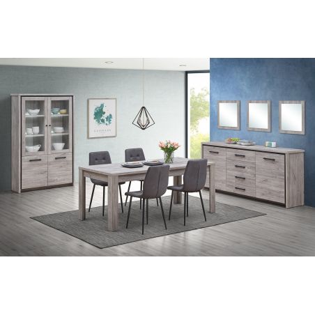 Vitrine 115 cm CELIA de style contemporain
