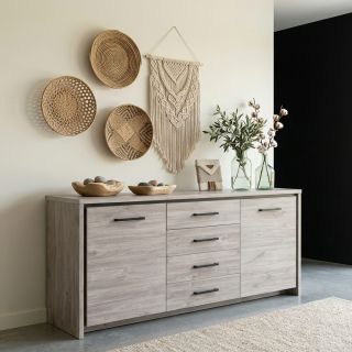 Buffet 201 cm CELIA de style contemporain