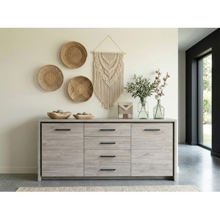 Buffet 201 cm CELIA de style contemporain