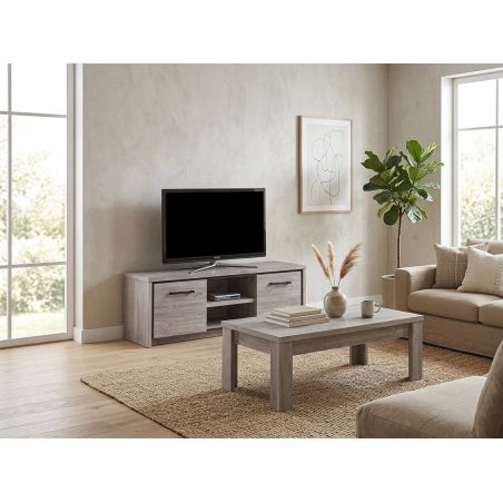 Meuble TV 160 cm CELIA de style contemporain