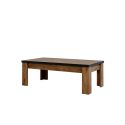 Table basse 120 cm DIEGO de style industriel