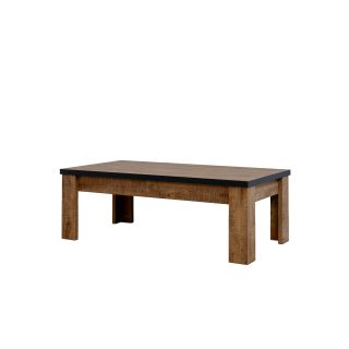 Table basse 120 cm DIEGO de style industriel