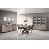 Buffet 225 cm CONSTANCE en décor chêne canada